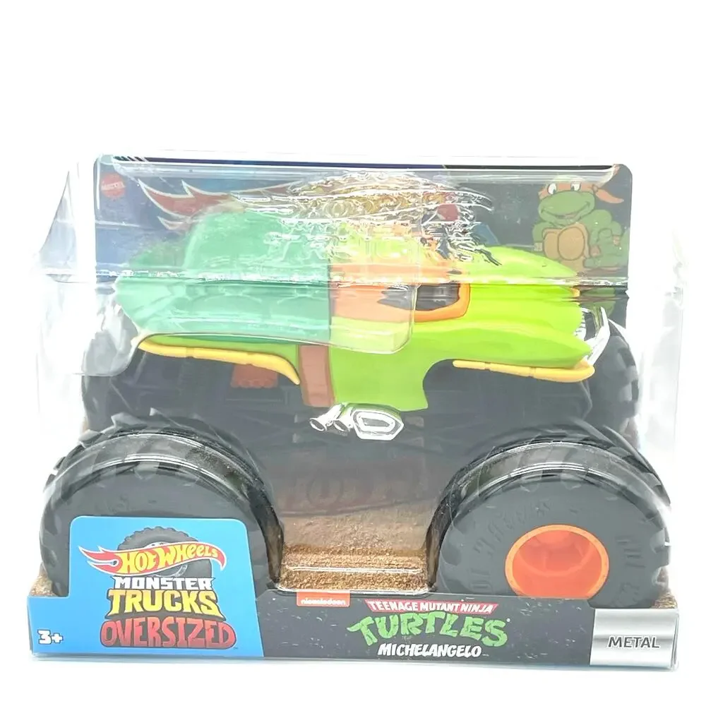 Monster Trucks Oversized Teenage Mutant Ninja Turtles Michelangelo Diecast Car